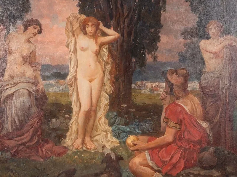 1871-Victor Müller - Il giudizio di Paride